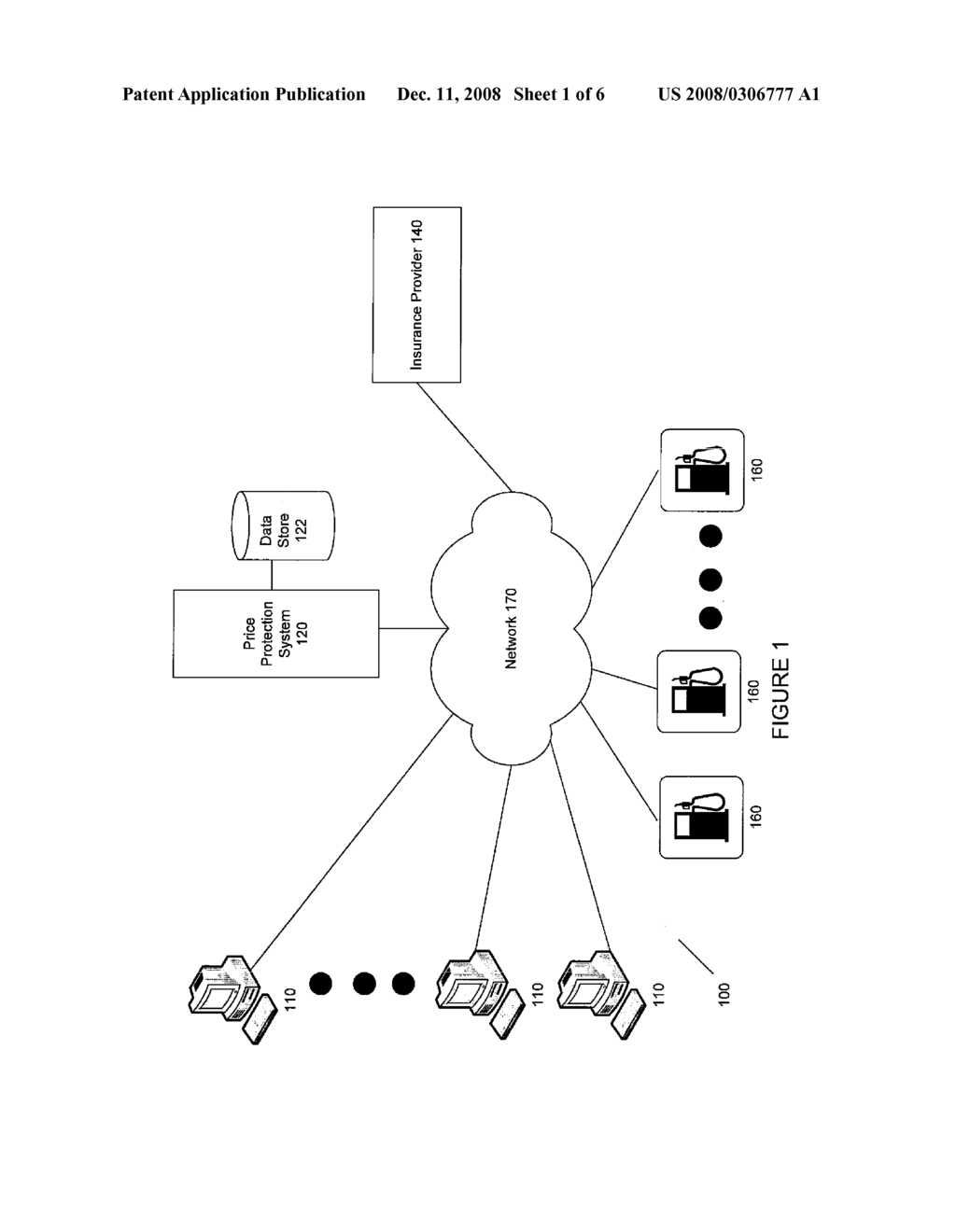 SYSTEM AND METHOD FOR PROVIDING AN INSURANCE PREMIUM FOR PRICE PROTECTION - diagram, schematic, and image 02