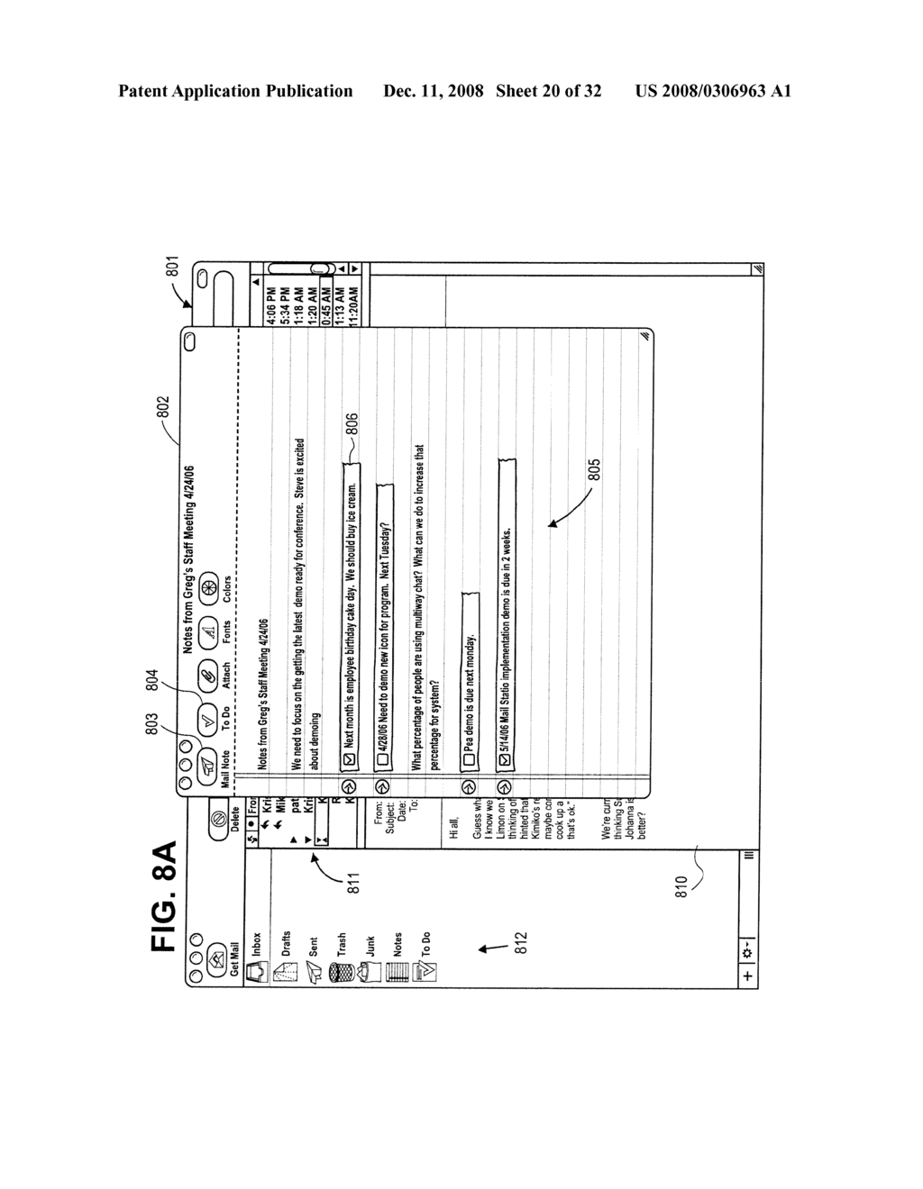 Calendaring techniques and interfaces - diagram, schematic, and image 21