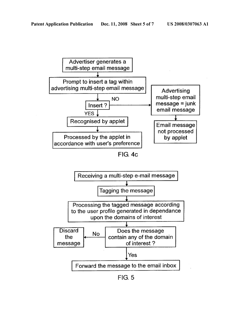 Selective multi-step email message marketing - diagram, schematic, and image 06