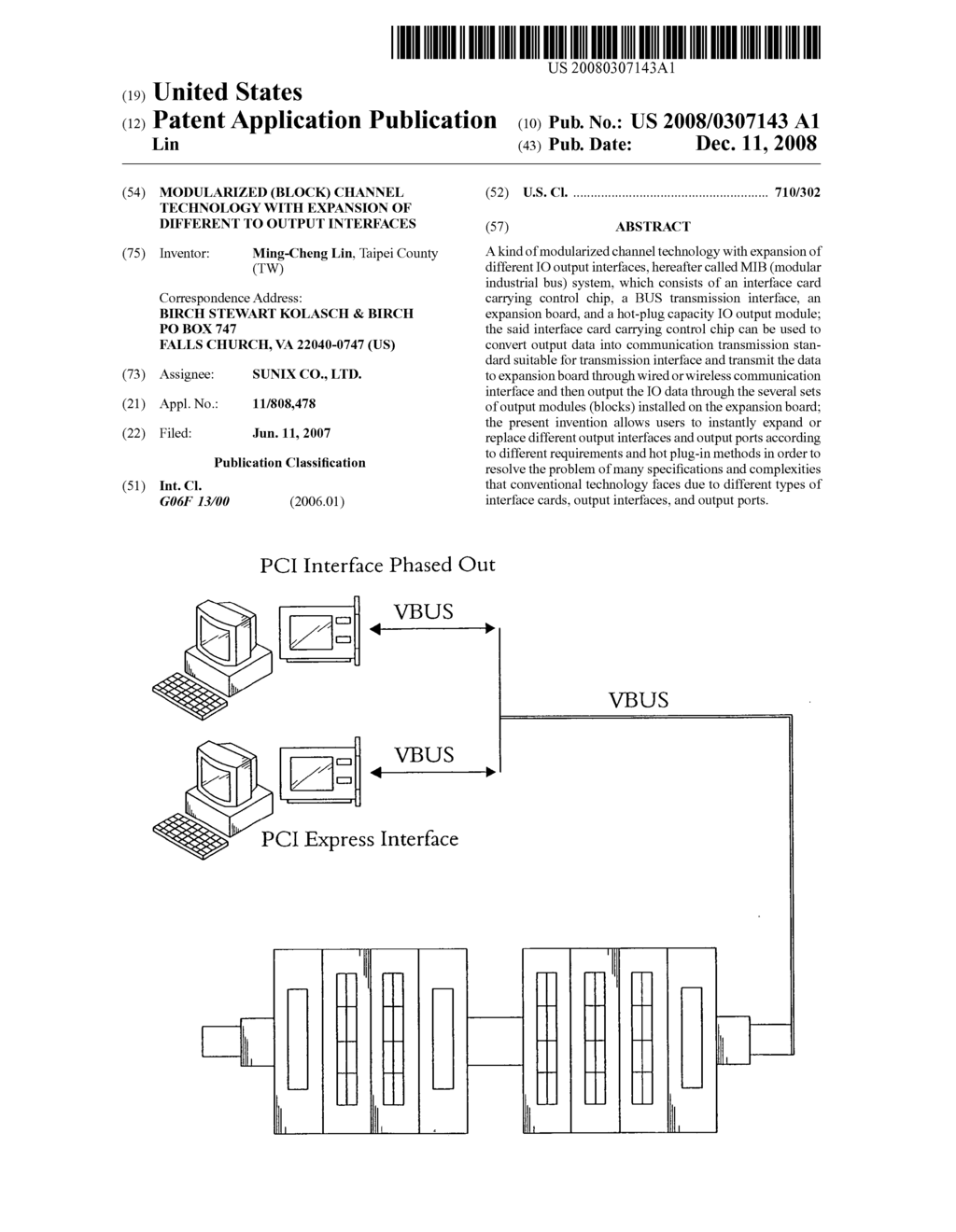 Modularized (block) channel technology with expansion of different to output interfaces - diagram, schematic, and image 01