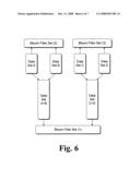 Data partitioning via bucketing bloom filters diagram and image