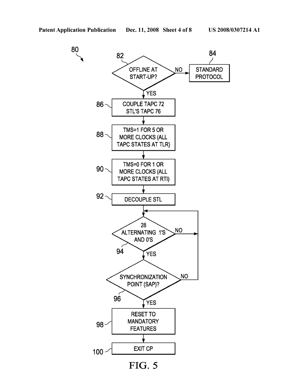 OFFLINE AT START UP OF A POWERED ON DEVICE - diagram, schematic, and image 05