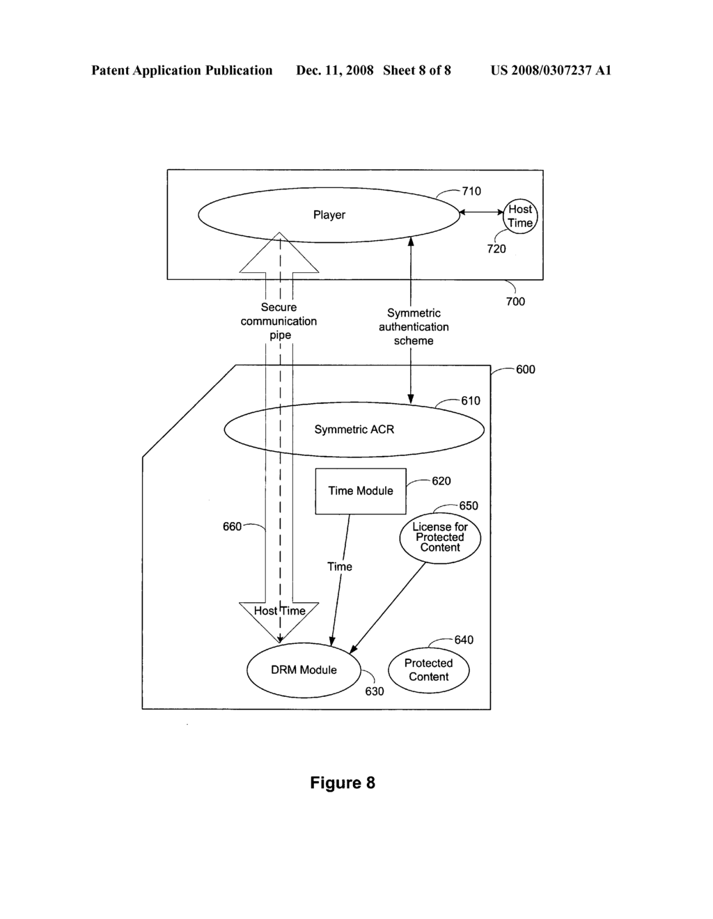 Method for improving accuracy of a time estimate used to authenticate an entity to a memory device - diagram, schematic, and image 09