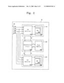 SEMICONDUCTOR IC INCORPORATING A CO-DEBUGGING FUNCTION AND TEST SYSTEM diagram and image