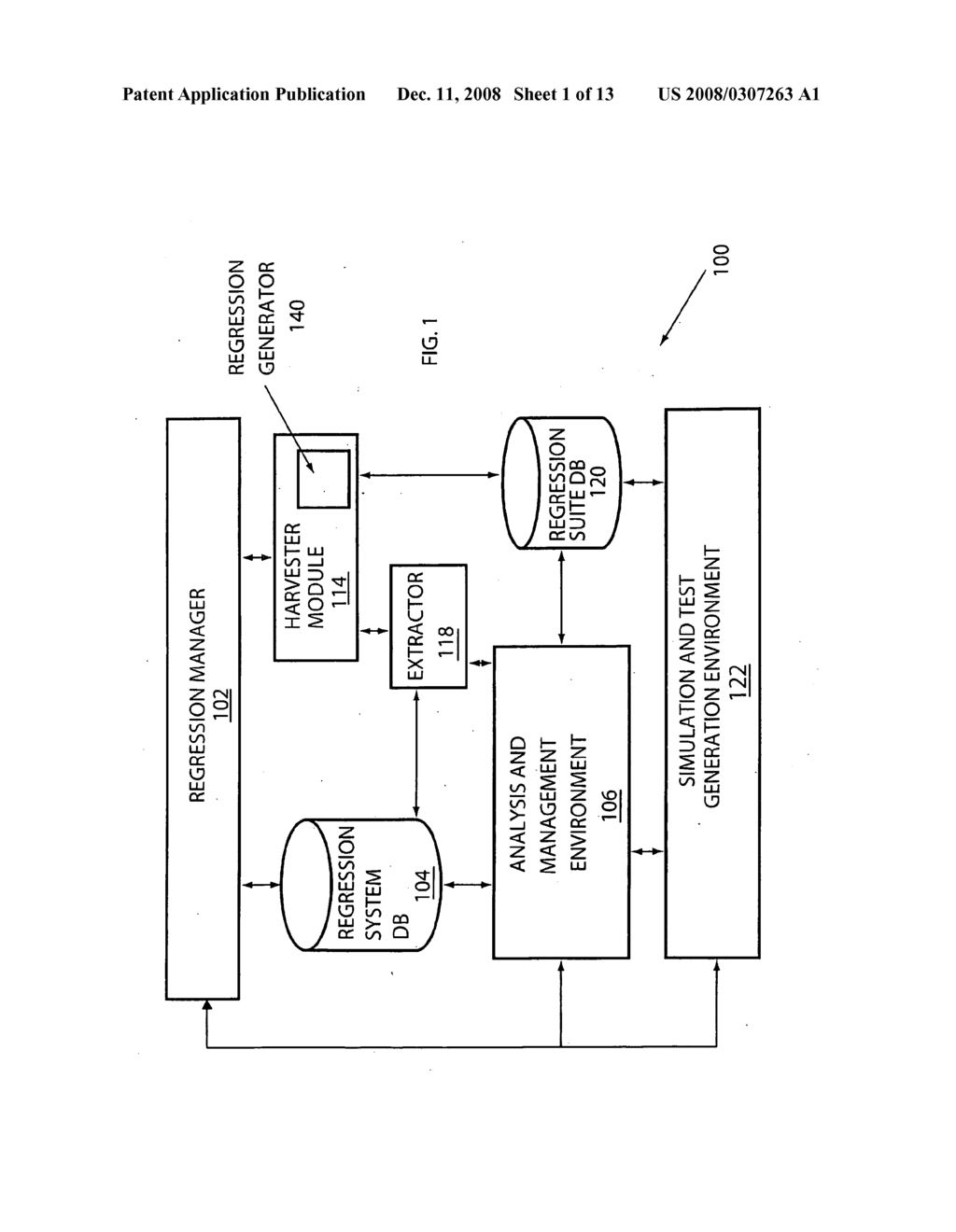 SYSTEMS AND MEDIA FOR GENERATING A REGRESSION SUITE DATABASE - diagram, schematic, and image 02