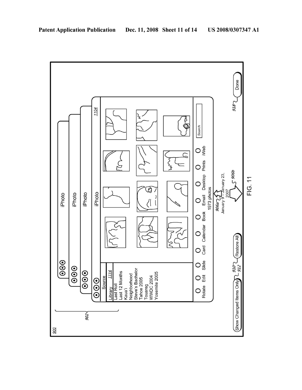 Application-Based Backup-Restore of Electronic Information - diagram, schematic, and image 12