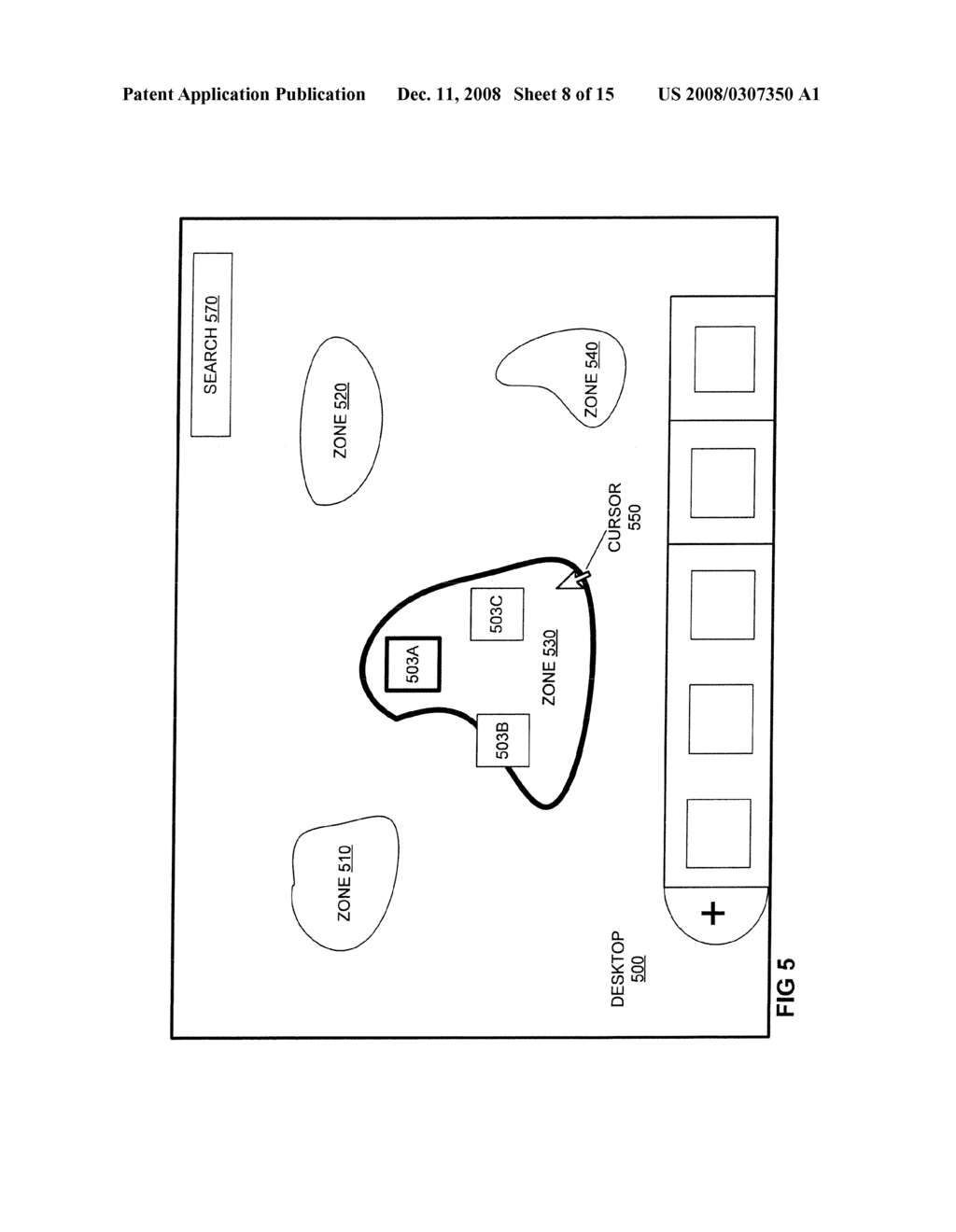 Method and Apparatus for Improved Desktop Arrangement - diagram, schematic, and image 09