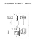 Document registration system, information processing apparatus, and computer usable medium therefor diagram and image