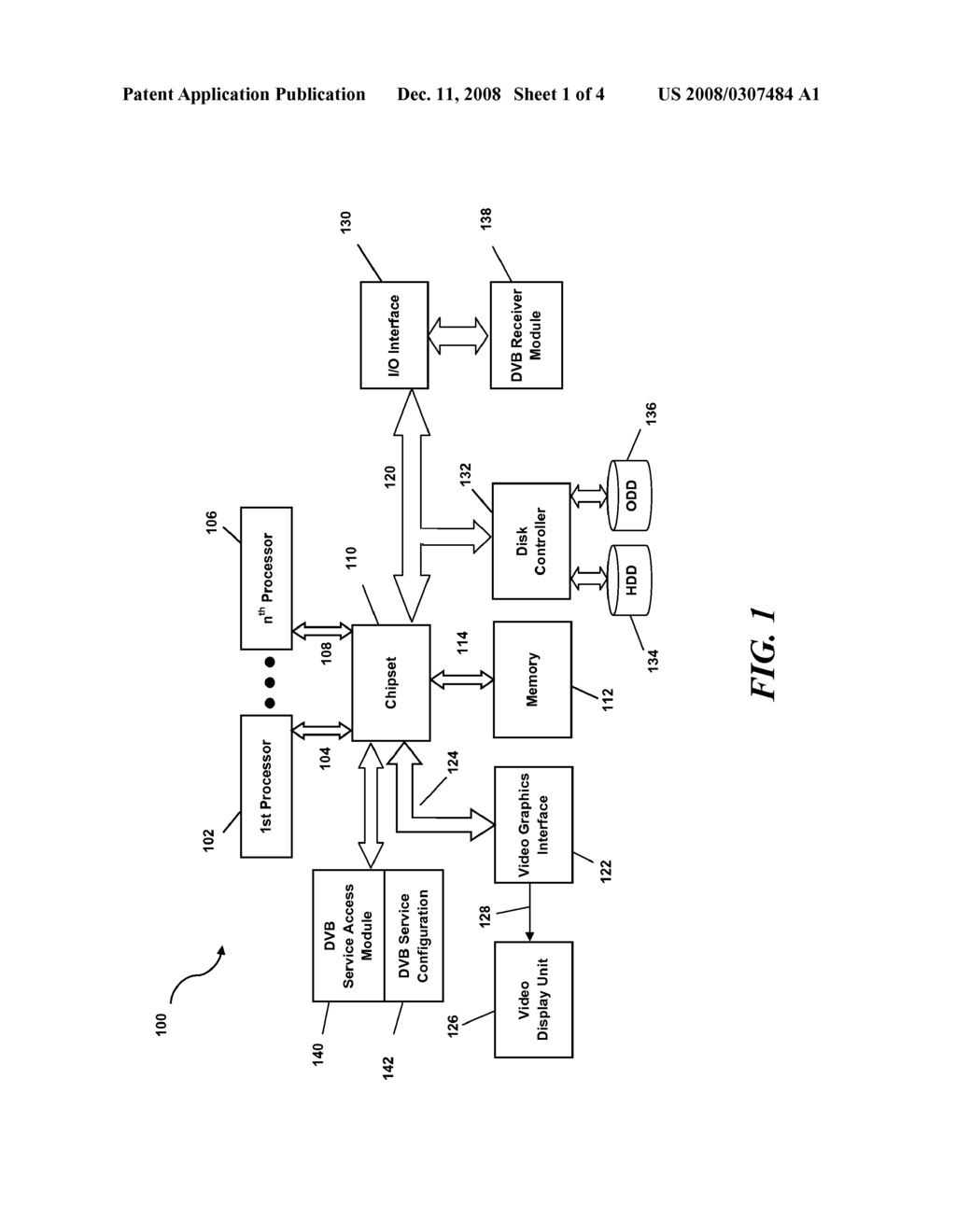 SYSTEM AND METHOD OF ENABLING DIGITAL VIDEO BROADCAST ACCESS WITHIN AN INFORMATION HANDLING SYSTEM - diagram, schematic, and image 02