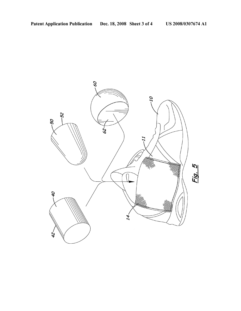 SHOE WITH SYSTEM FOR PREVENTING OR LIMITING ANKLE SPRAINS - diagram, schematic, and image 04