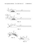 CLOSURE MECHANISM FOR AN IDENTIFICATION MEDIUM ADAPTED FOR RECEIVING INDICIA FORMING MATERIAL AND DUAL CLOSURE MEANS diagram and image