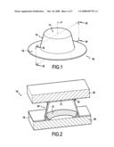 Brazed Joint Between a Metal Part and a Ceramic Part diagram and image