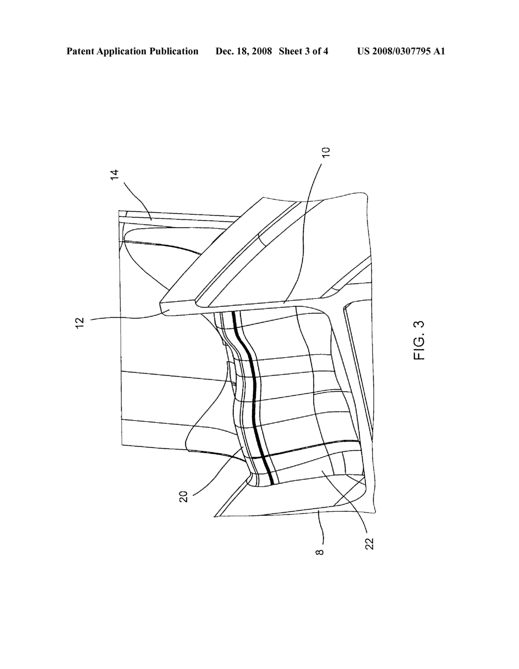 EXHAUST CASING HUB COMPRISING STRESS-DISTRIBUTING RIBS - diagram, schematic, and image 04