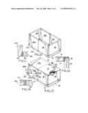 Cooling insert for a container diagram and image