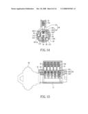 Rekeyable lock cylinder structure diagram and image