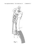 Activation Device for Controlling the Power of a Vehicle Drive Having a Foot Pedal diagram and image