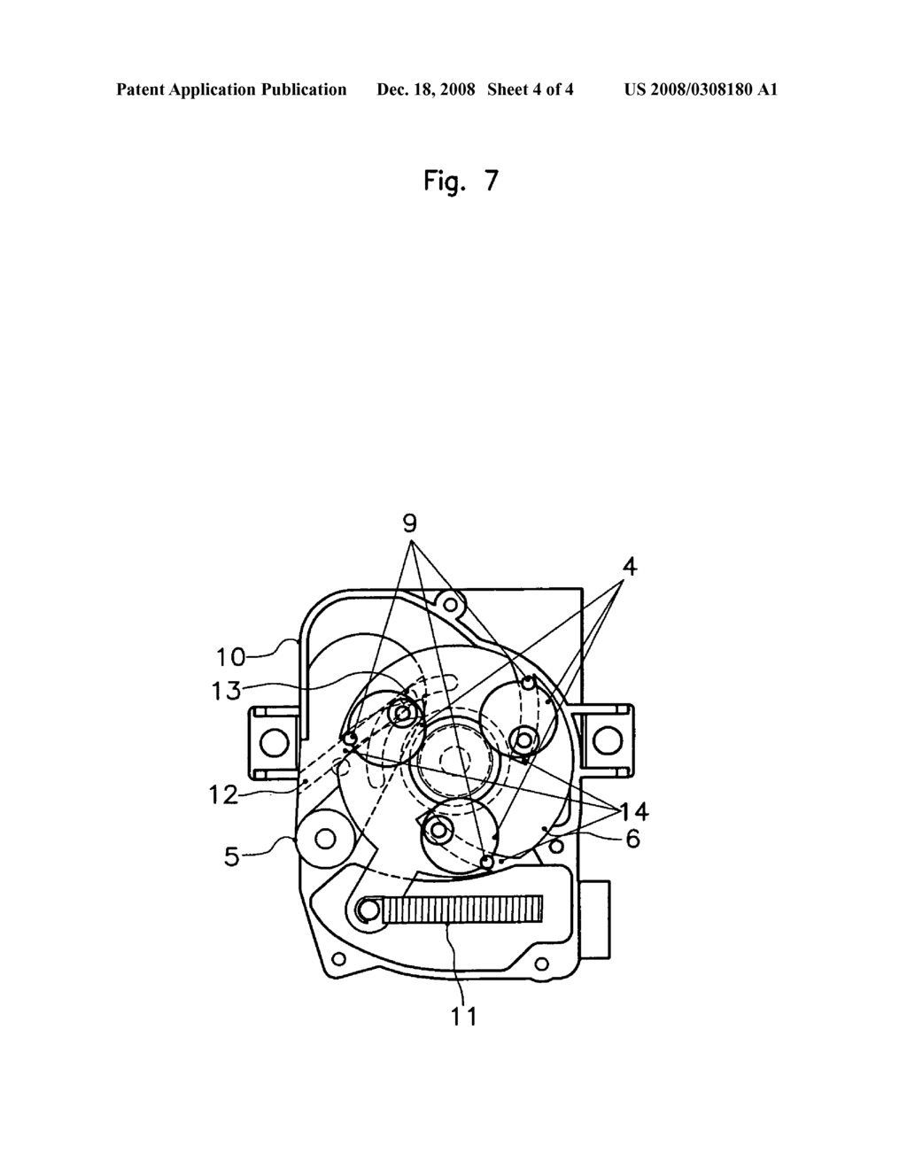 Sealing system for fill pipe head, associated pipe and tank - diagram, schematic, and image 05