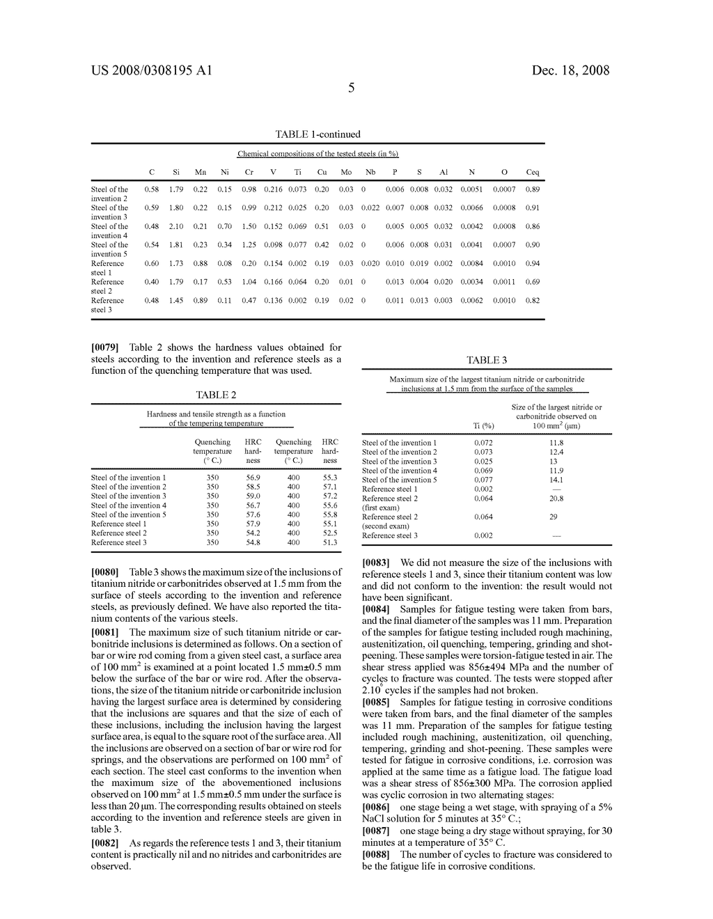 Steel For Springs, Process Of Manufacture For Spring Using This Steel, And Spring Made From Such Steel - diagram, schematic, and image 08