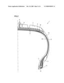 Pneumatic tire diagram and image