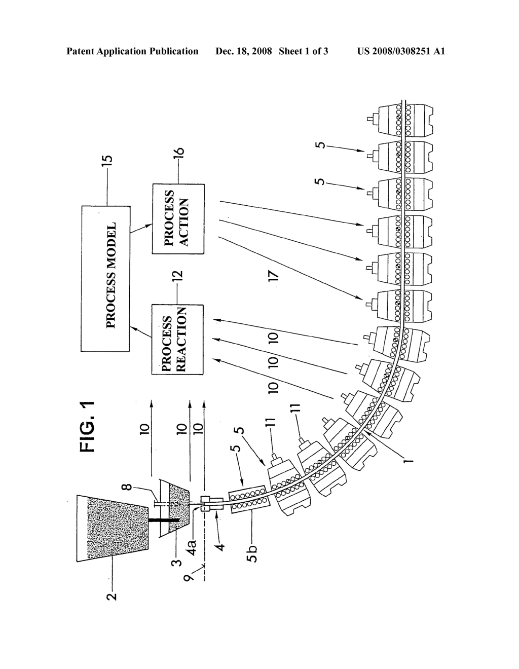 Method and Device for Determining the Position of the Solidification Point - diagram, schematic, and image 02