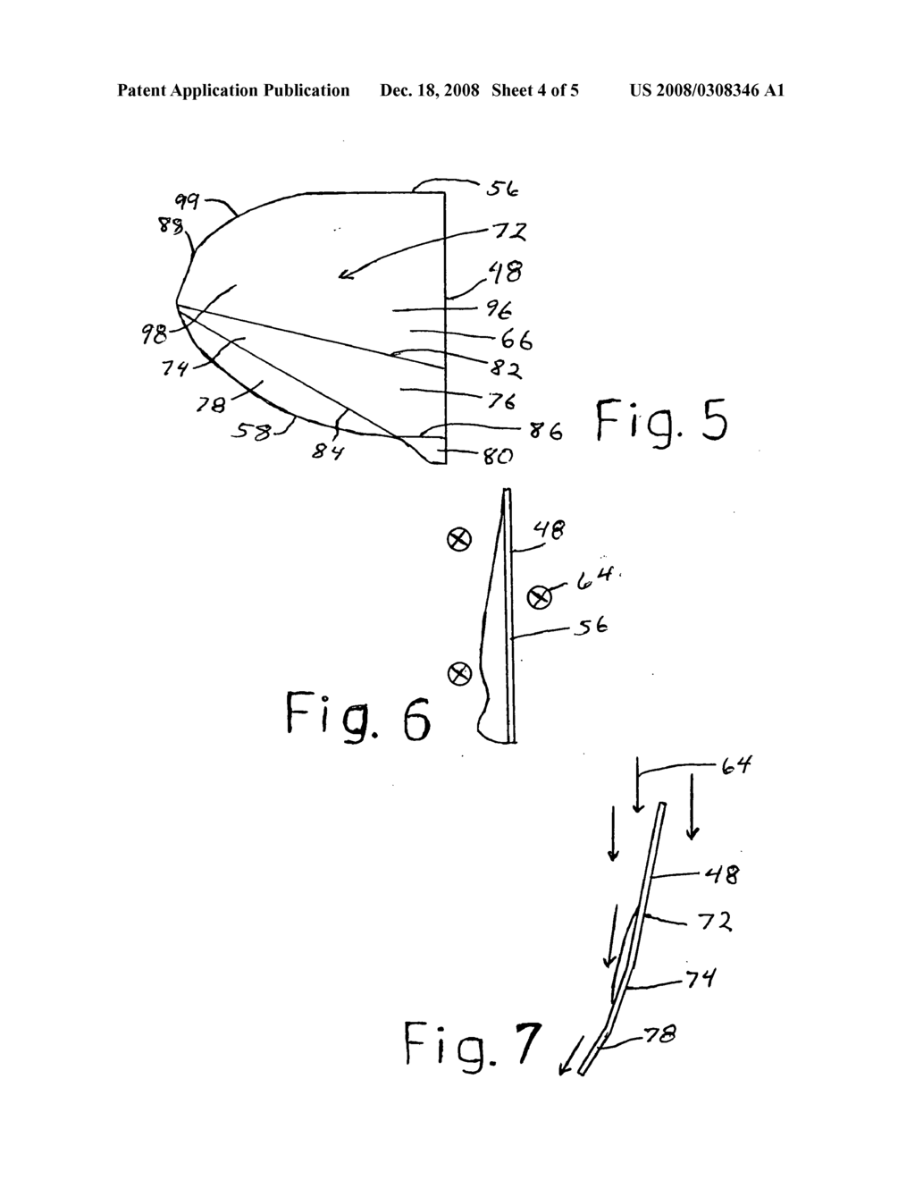 Muffler having fluid swirling vanes - diagram, schematic, and image 05