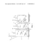 Luggage transport system diagram and image