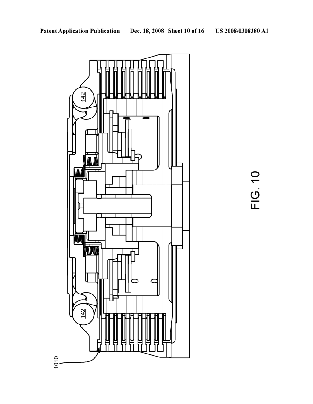 APPARATUS AND SYSTEM FOR AUTOMATIC CENTRIFUGAL ENGAGEMENT OF A PRESSURE PLATE - diagram, schematic, and image 11