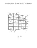 Stackable Storage Crate diagram and image