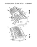 Plate, Glass and Cutlery-Holding Unit diagram and image