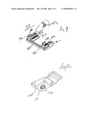 Track ceiling clip apparatus diagram and image