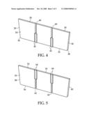 Bucket divider for tool transport diagram and image