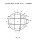 Bucket divider for tool transport diagram and image