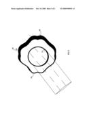 Leak prevention device for use on baby bottles and child drink cups diagram and image