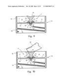 Dispensing Device for Reducing Loss of Dissolved Gas in a Liquid Outflow and a Method of Using Same diagram and image