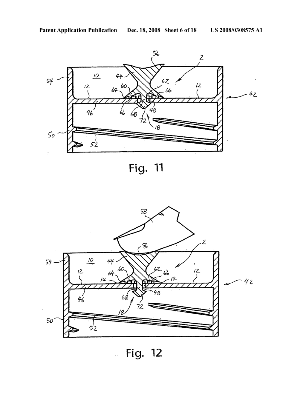 Dispensing Device for Reducing Loss of Dissolved Gas in a Liquid Outflow and a Method of Using Same - diagram, schematic, and image 07