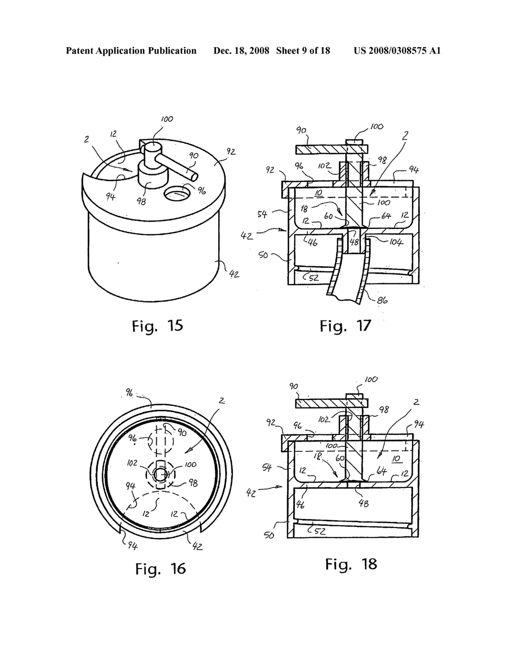 Dispensing Device for Reducing Loss of Dissolved Gas in a Liquid Outflow and a Method of Using Same - diagram, schematic, and image 10