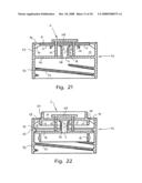 Dispensing Device for Reducing Loss of Dissolved Gas in a Liquid Outflow and a Method of Using Same diagram and image