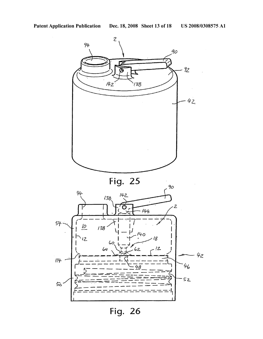 Dispensing Device for Reducing Loss of Dissolved Gas in a Liquid Outflow and a Method of Using Same - diagram, schematic, and image 14