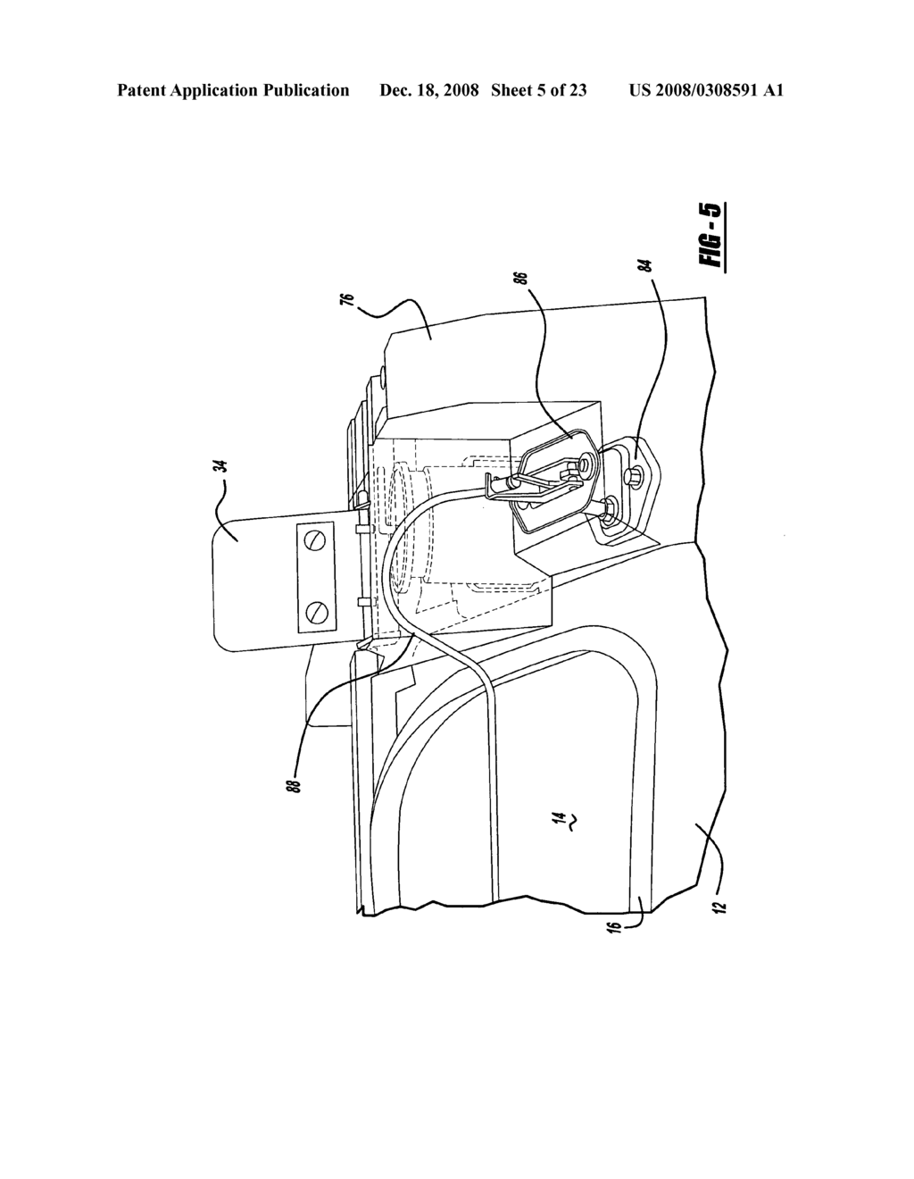 Vehicle side article transporter device - diagram, schematic, and image 06