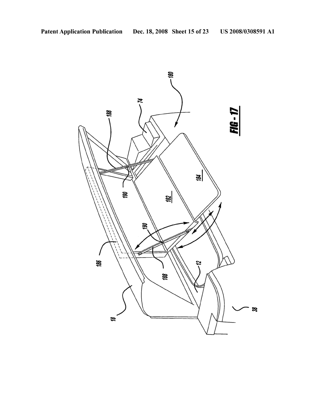 Vehicle side article transporter device - diagram, schematic, and image 16