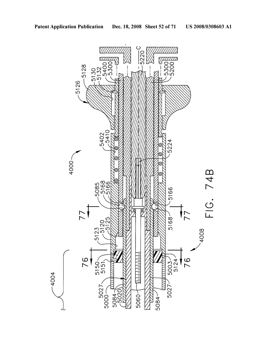 Cable driven surgical stapling and cutting instrument with improved cable attachment arrangements - diagram, schematic, and image 53