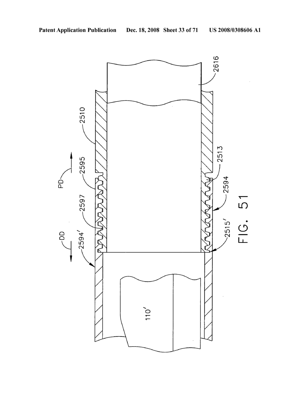 Surgical stapling and cutting instrument with improved firing system - diagram, schematic, and image 34