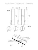 Device to reduce the lateral force generated by aerial refueling boom cross-section diagram and image