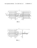 Method and a form tie for producing a wall diagram and image