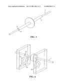 Method and a form tie for producing a wall diagram and image