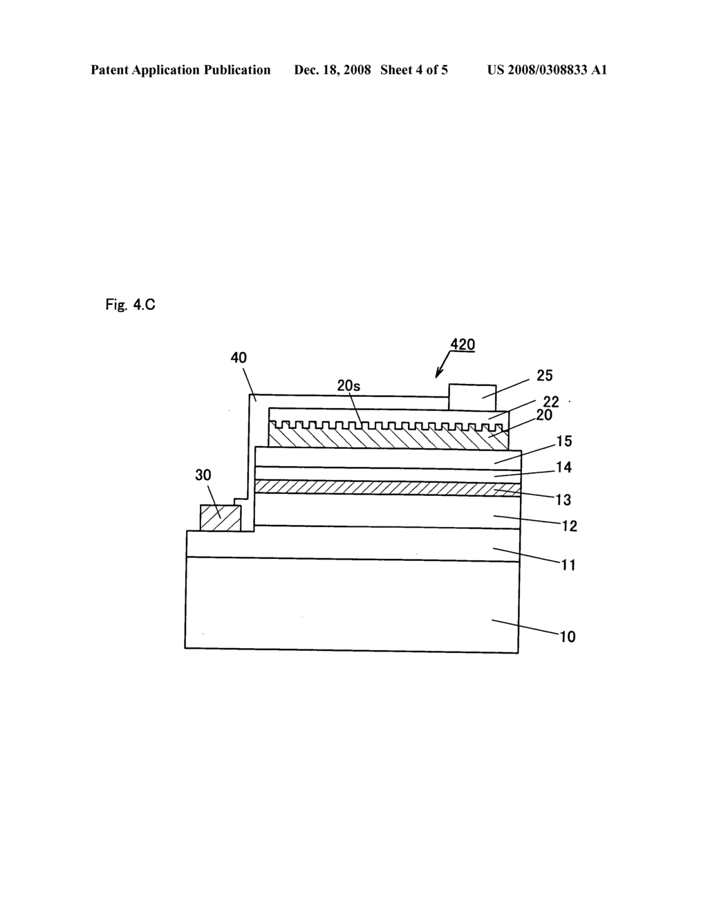 Group III nitride-based compound semiconductor light-emitting device - diagram, schematic, and image 05