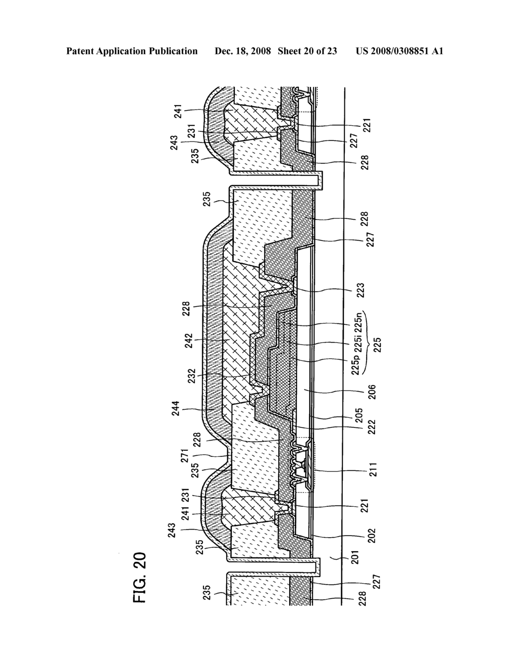 Photoelectric conversion element having a semiconductor and semiconductor device using the same - diagram, schematic, and image 21