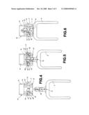 Removable Wheel Support Device For a Wheelchair diagram and image