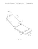 SWITCH ASSEMBLY AND FOLDABLE PORTABLE ELECTRONIC DEVICE USING SAME diagram and image