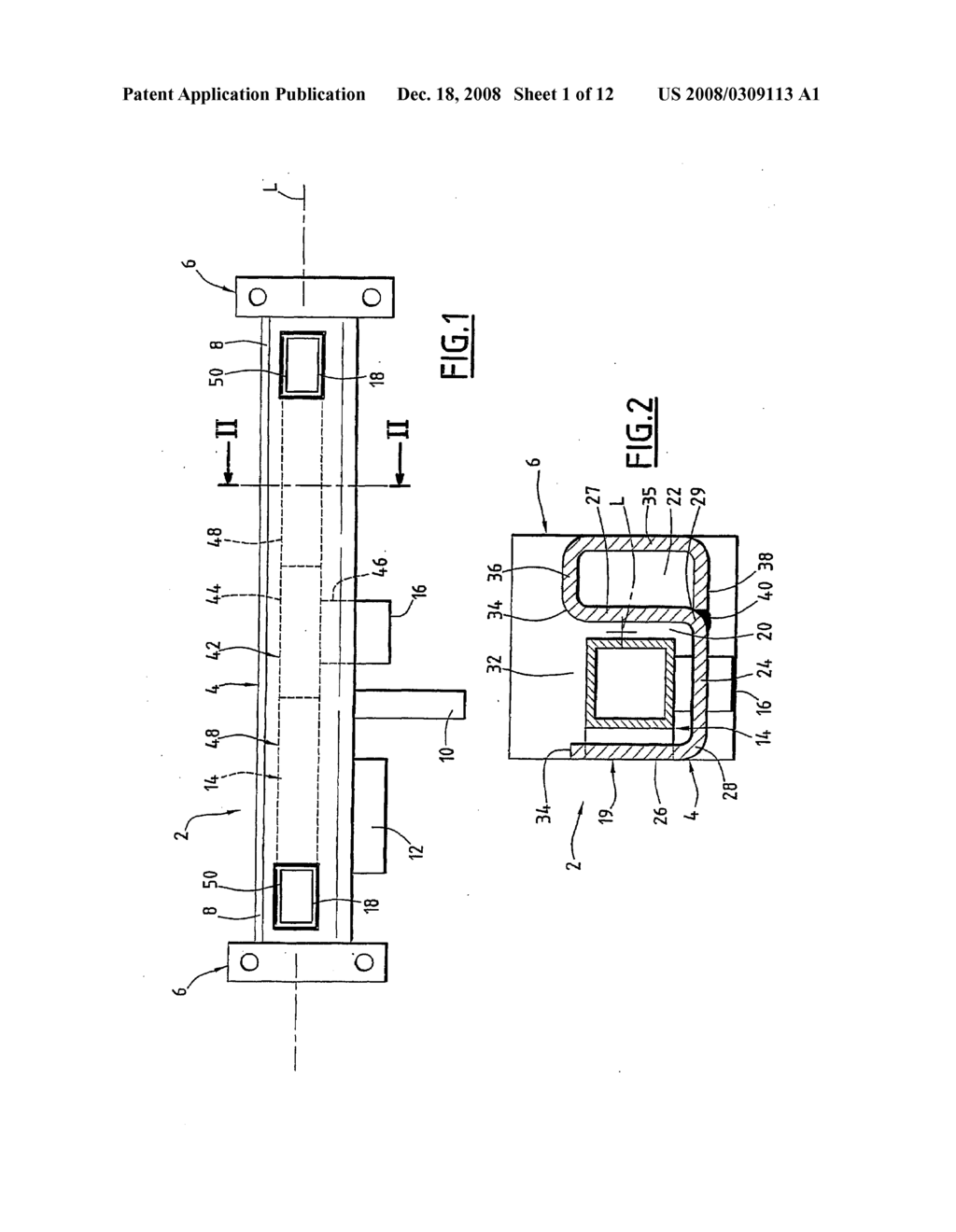 Motor Vehicle Dashboard Cross-Member, an Assembly Including Such a Cross-Member, and Method of Fabricating Such a Cross-Member - diagram, schematic, and image 02